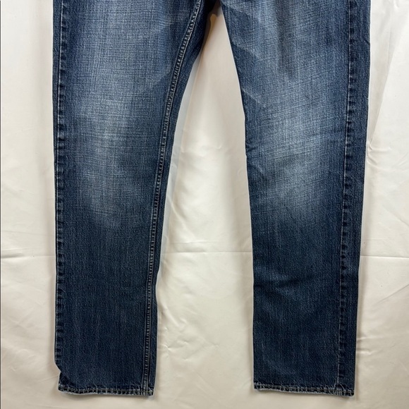 American Eagle Original Straight Men's Blue Jeans Size 32 - Picture 5 of 12